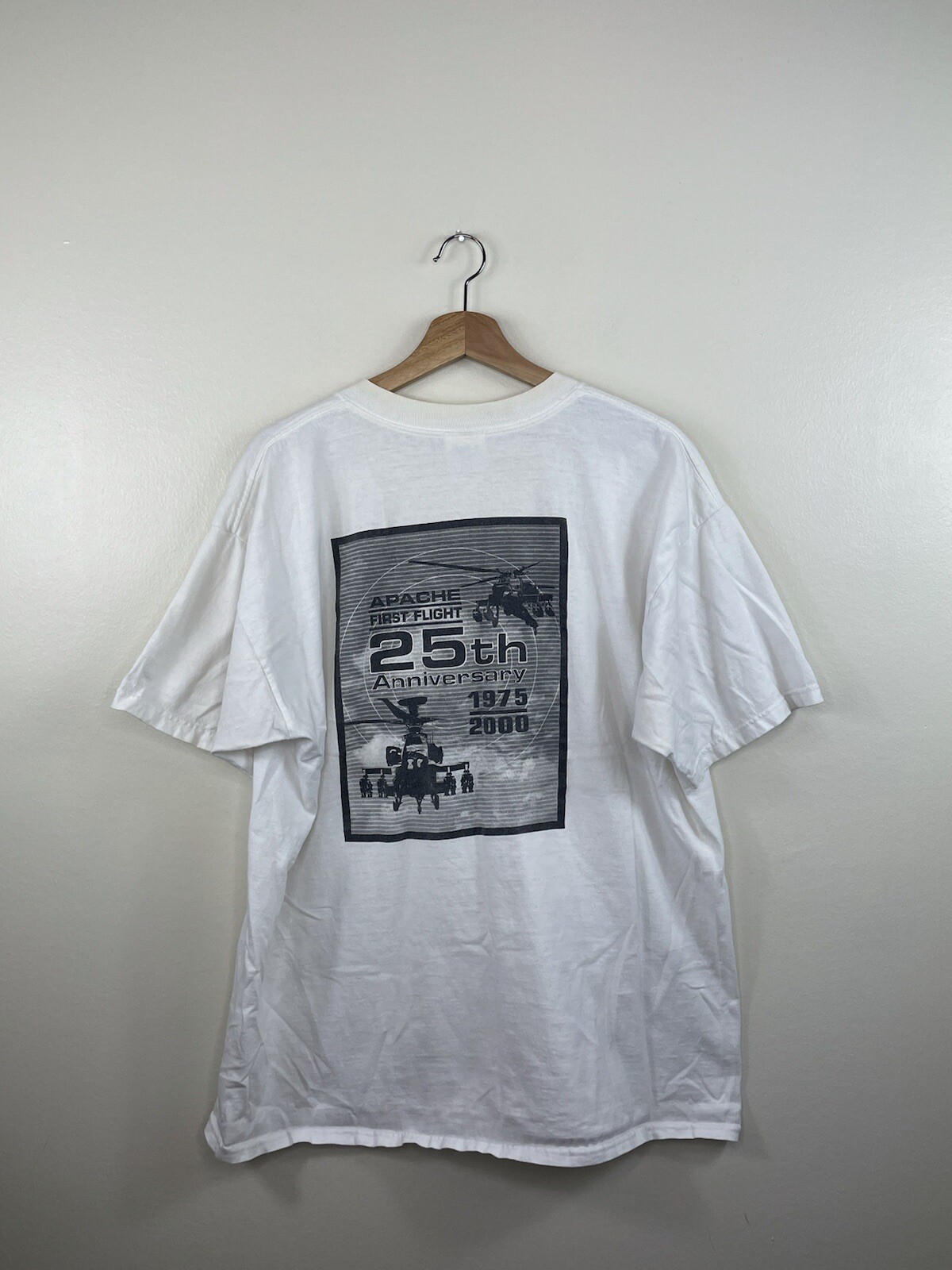 Apache First Flight 25th Anniversary Vintage Shir… - image 1