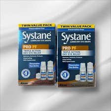 LOT OF 2 Systane PRO PF Multi-dose Preservative-Free Lubricant Eye Drop EXP2026 