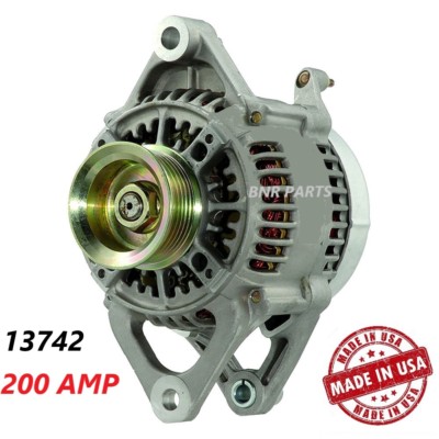 New 200 Amp High Output Alternator For 2003-2004 Ford Mustang Cobra W/ Supercharger 2 thumbnail image