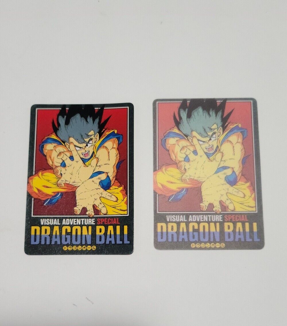 Dragon Ball Z Visual Adventure Special 2 Cards Goku #22 Set Dragon Ball Z Visual Adventure Special 2 Cards Goku #22 Set