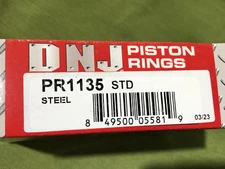 DNJ PR1135 90-12 Standard Piston Ring Set For Chrysler 3.3L-3.7L V6 SOHC 12v