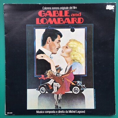 Michel Legrand GABLE AND LOMBARD Film Soundtrack LP James Brolin Jill Clayburgh