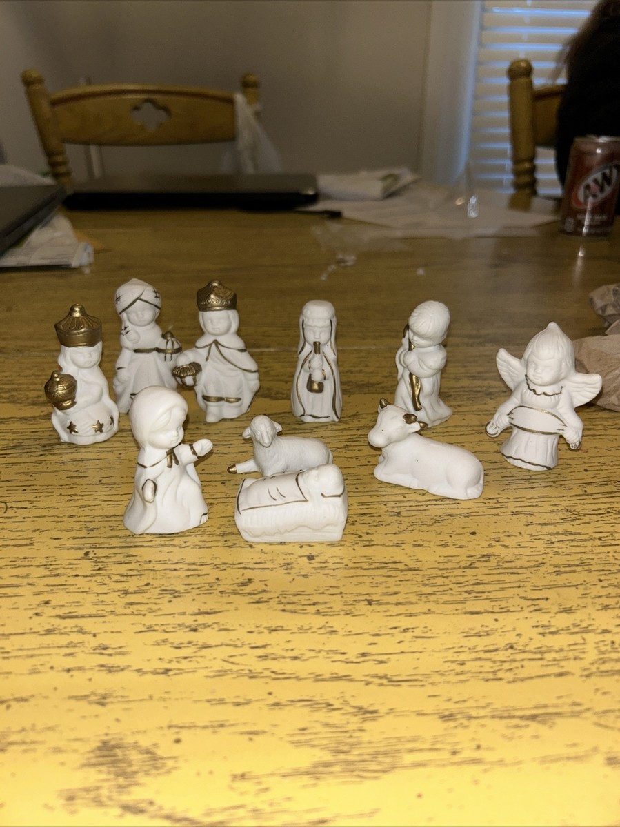 10 piece porcelain nativity set | eBay