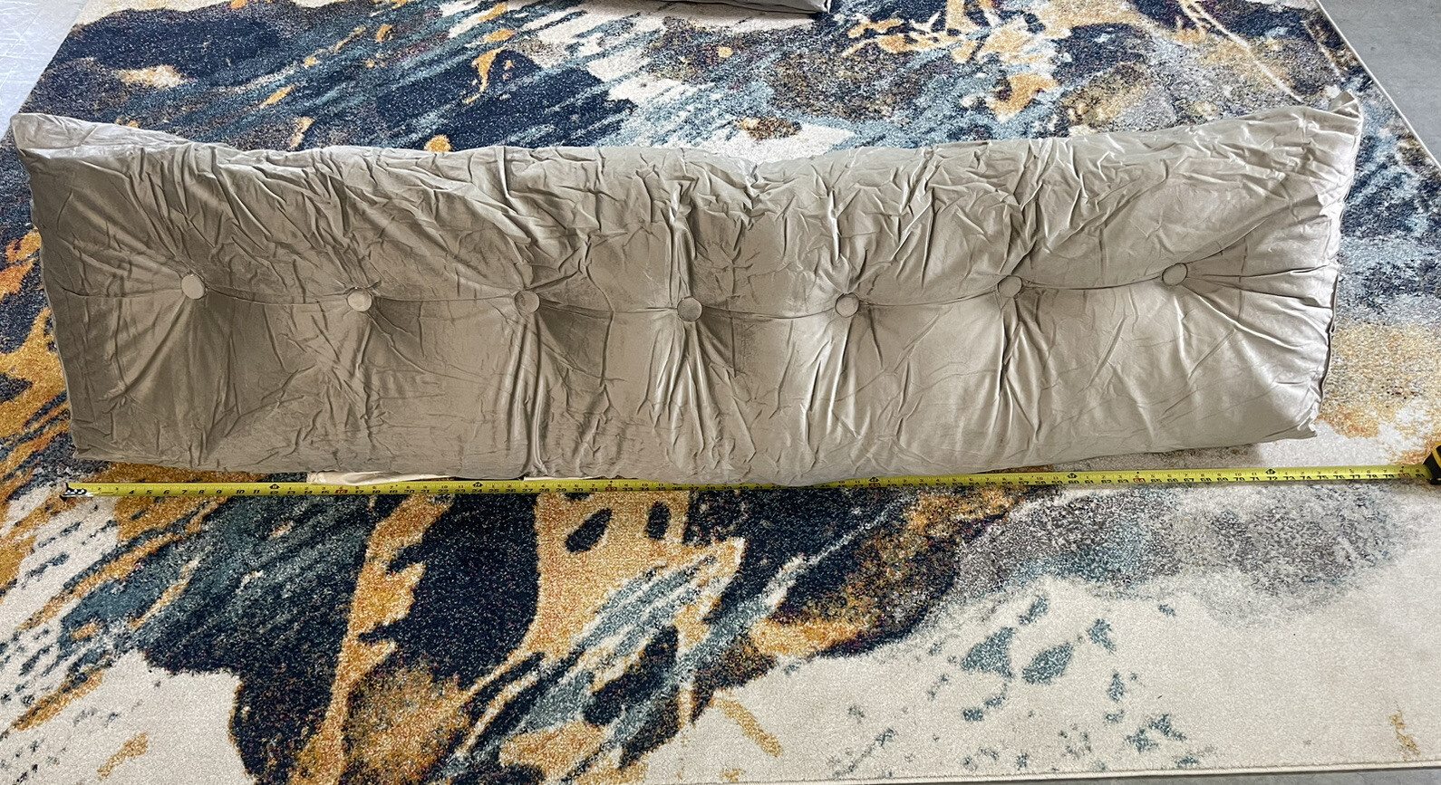 WOWMAX Soft Triangle Wedge Pillow for Reading or Daybed Support  -image