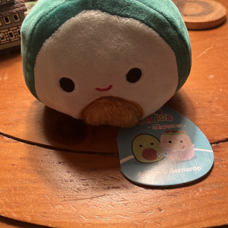 Squishmallow Flip A Mallows 8" Austin and Bernardo/Avocado, Burrito NWT Plush