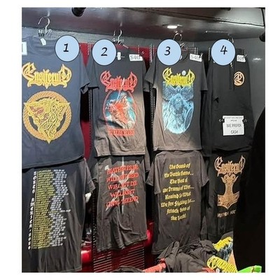 Ensiferum Concert Shirt Hoodie Folk Metal Band Tour Graphic Merch Tee Reprint