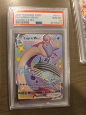 Lapras VMAX SV111 2021 PSA 10 GEM Pokemon SWSH - Shining Fates
