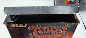 Joust (Nintendo NES) CIB Complete In Box *Multiple Signs On Wear* W/ Protector 
