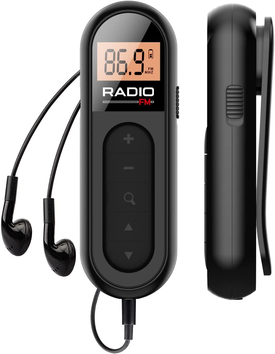 Radio FM Portatile Digitale da Tasca Ricaricabile - Transistor Vintage