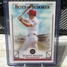 2024 Panini Boys of Summer - Scott Rolen #11 Red /149