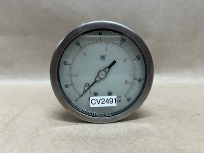 Nuova Fima 6 06685 0-160 PSI Pressure Gauge