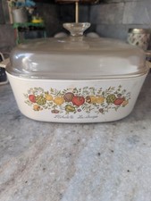 corning ware vintage, with the Stamp for Authenticity, used maybe once or twice
