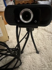 Ziqian 1080P Webcam Live Streaming Web Camera w/ Stereo Microphone