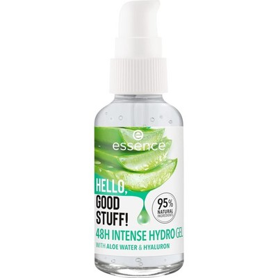 essence HELLO, GOOD STUFF! 48h INTENSE HYDRO 30 ml (3er Pack), transparent