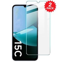 2X Schutzglas Displayschutz FüR Xiaomi Redmi 17C 5G / 15C 9H Hartglas Bildschirm