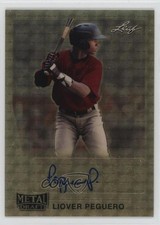 2020 Leaf Metal Draft 1990 Gold Super Rainbow 1/1 Liover Peguero Auto g2u