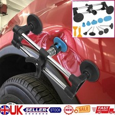 Car Paintless Dent Puller Tabs Bridge Lifter Body Repair Hail Removal Tool Kit