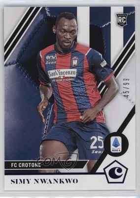 2020-21 Panini Chronicles Base Serie A Blue 45/99 Simy Nwankwo #11 07o4