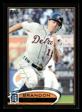 Brandon Inge Detroit Tigers 2012 Topps Black #377 SN /61