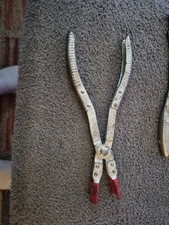 Vintage K-D Tools USA No.138 Spark Plug Terminal Boot Pliers Made In USA