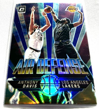 2021-22 Optic Basketball Anthony Davis Los Angeles Lakers Air Defense Purple #2
