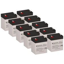 APC SYBT2 Replacement Set of 10 Batteries - S...