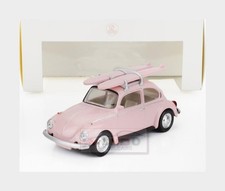 1:43 NOREV Volkswagen Beetle Coccinelle 1973 With Surfing Board Pink NV430401-8