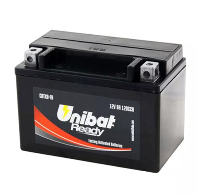 MOTORRADBATTERIE UNIBAT CBTX9-FA ROYAL ENFIELD Himalayan KOMPLETT