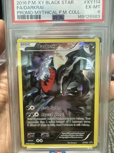 Darkrai graded PSA 6 for sale on eBay