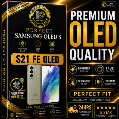 Samsung S21 FE G990B OLED LCD Bildschirm Ersatz Display - Fingerabdruck unterstützt