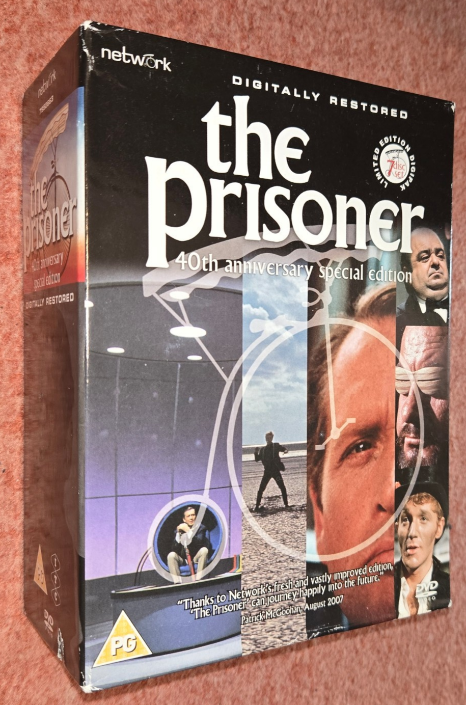 The Prisoner - Complete Series (1967) 40th Anniversary Special Ed UK DVD BOXSET