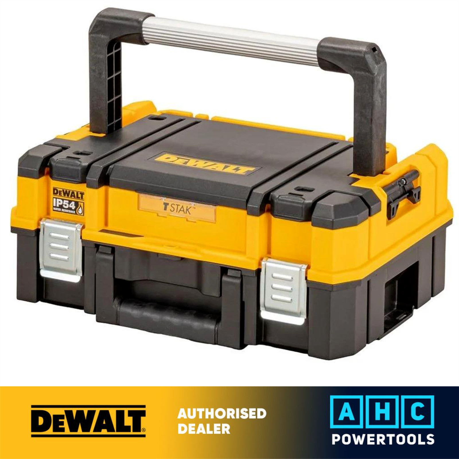 DEWALT TSTAK 2.0 Shallow Box with Organiser and a Long Carry Handle - Image 5