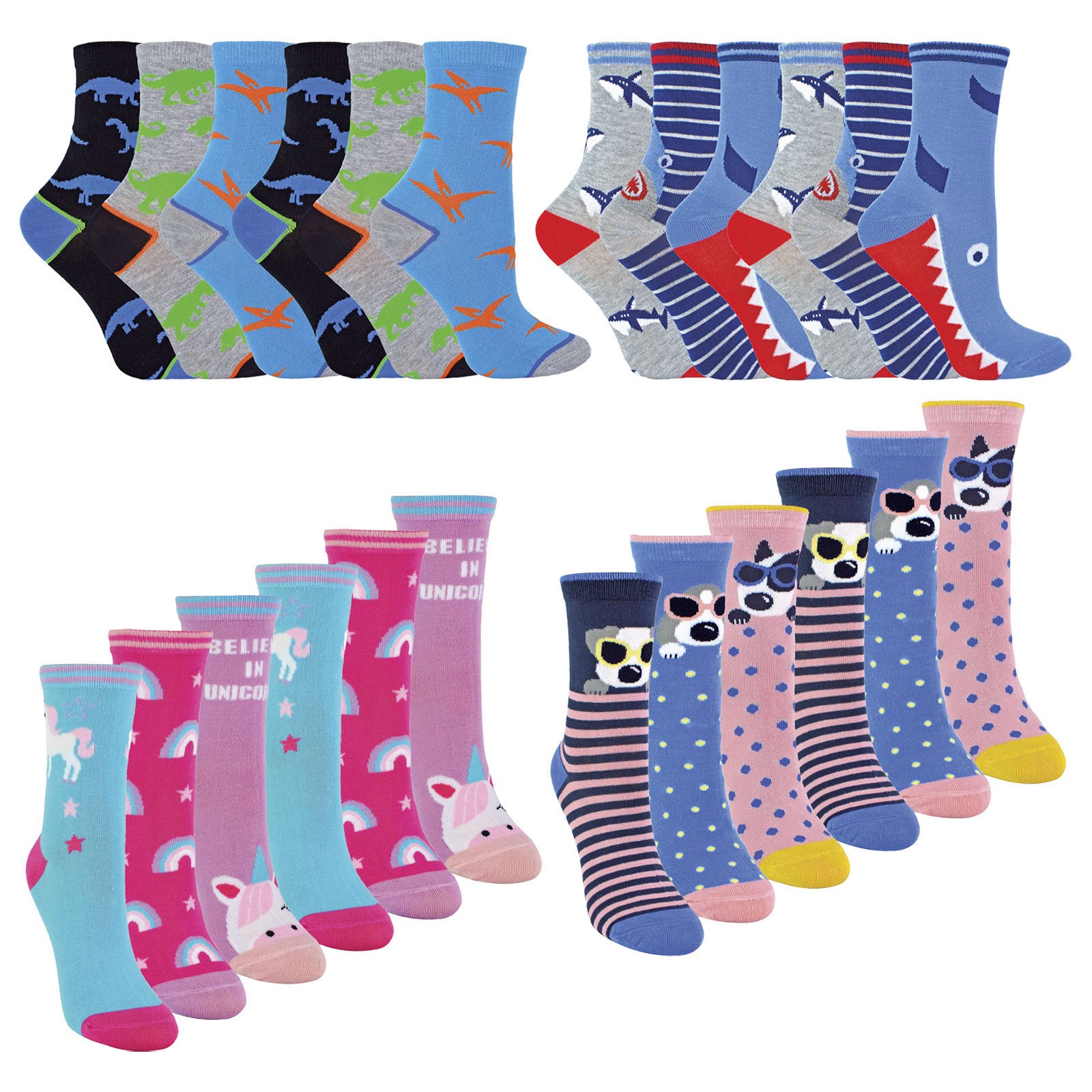 Calcetín Snob - Paquete de 12 calcetines tobilleros de bambú novedad divertidos estampados para todos los días
