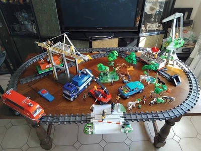 gros lot train de marchandises 4010 playmobil - Photo 1/4