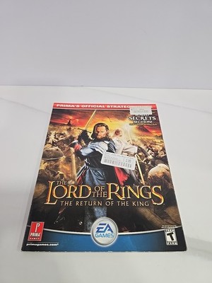 EA Games Prima Strategy Guide The Lord of the Rings The Return of the King 2003