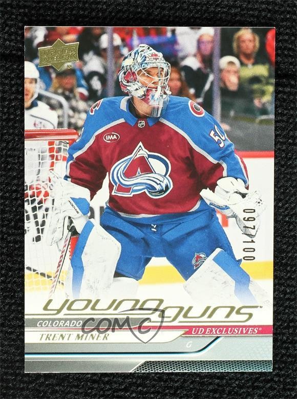 2024 Upper Deck Extended Series Young Guns Exclusives /100 Trent Miner #709 0y9b