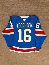 Vincent Trocheck Game worn opening night Centennial Jersey
