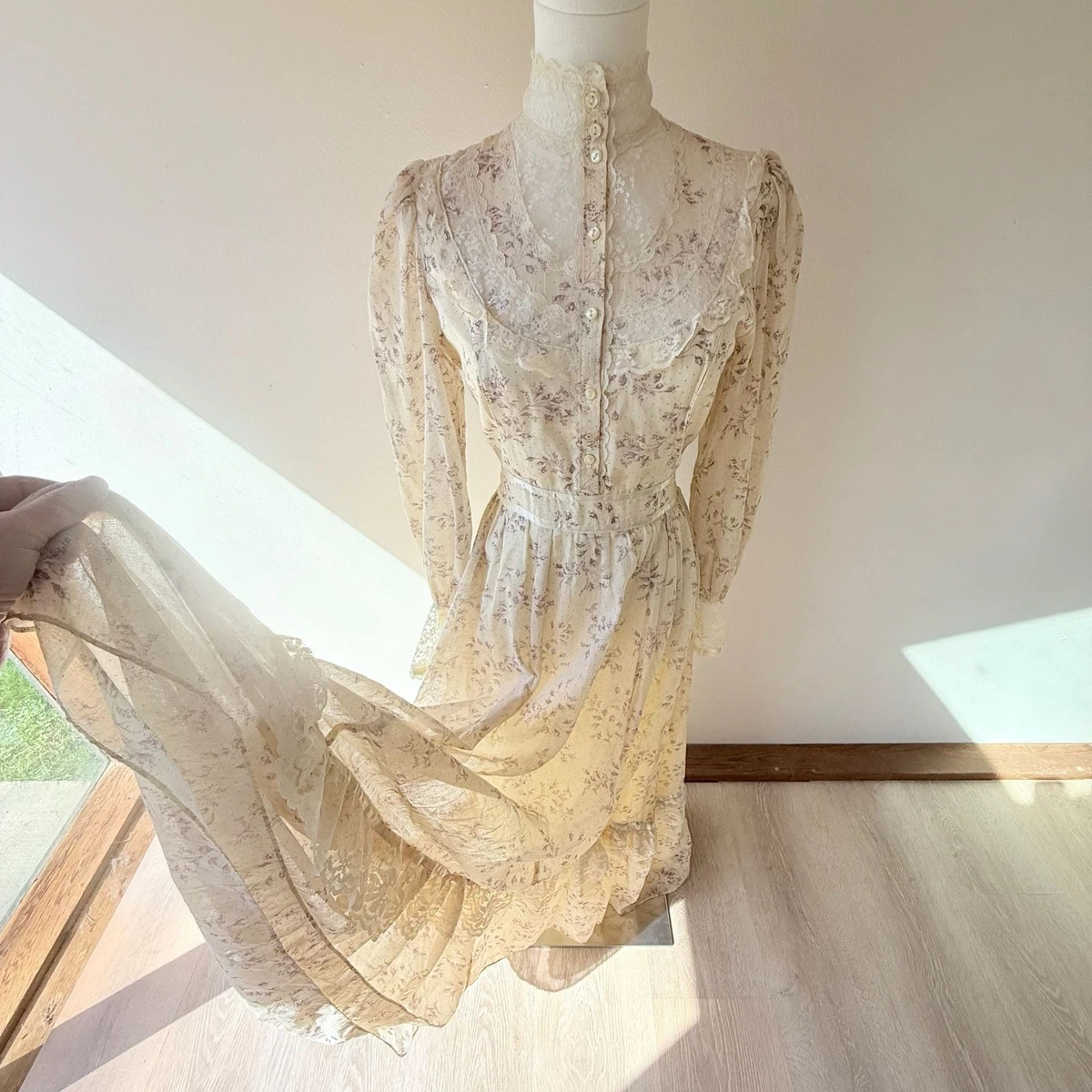 Lace Maxi Vintage Dresses for Women for sale | eBay