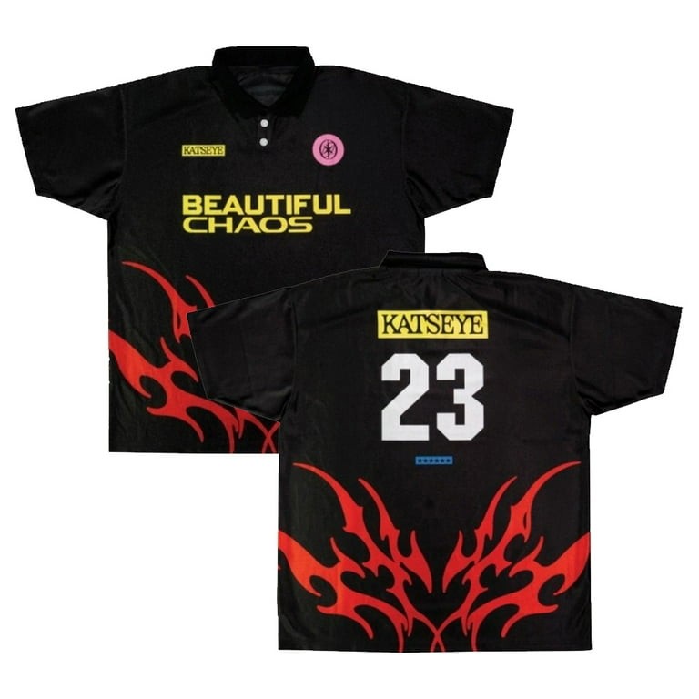 Katseye Merch The Beautiful Chaos Tour 2025 Polo Jersey