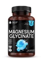 Magnesium Glycinate Supplements - 1040mg of Magnesium - 120 High Strength Capsul 0.13 per thousand milligrams