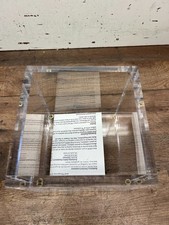 Acrylic Radiation Shield Container no lid