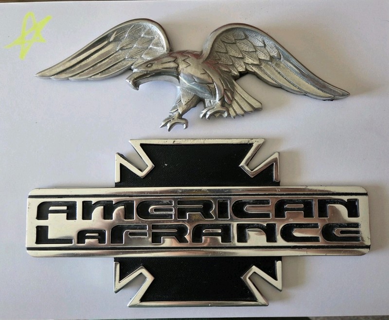American Lafrance Fire Truck Emblem