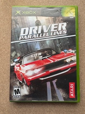 Driver Parallel Lines for Xbox Original Game & Case -Read