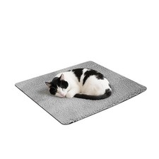 Self Warming Cat Bed Mat, 24" x 18" Thermal Cat Pad Small Dog Bed for Indoor ...