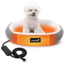 Indoor Heated Cat Bed, Heated Pets Bed for Indoor Cats Kitten Small Dogs Pupp...
