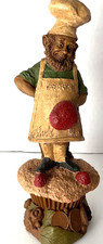 Vintage Tom Clark Gnome Blue Ribbon Baker Figurine 1987 #77 Pre Owned