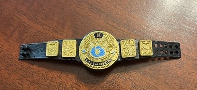 WWE Attitude Winged Eagle World Championship Figure Belt Mattel Elite Dull Gold