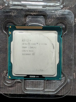 3rd Gen Intel Core i7-3770K CPU 3.50GHz (Turbo 3.90GHz) 4 Core 8M LGA-1155 SR0PL