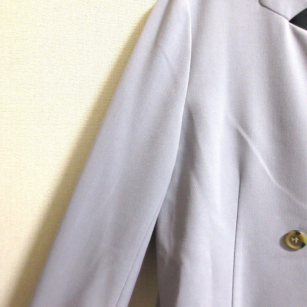 22SS Ameri Printed Lining Jacket, Size Small, Pur… - image 4