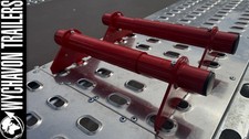 Trailer Quick Adjustable Wheel Chock Wheel Stoppers ONE PAIR Fits Brian James T6